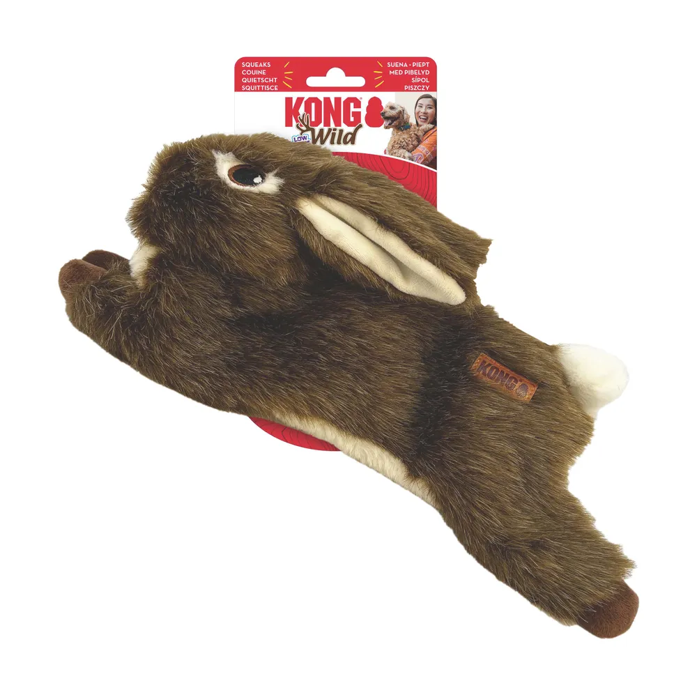 Kong Wild Low Stuff Rabbit 29 cm.