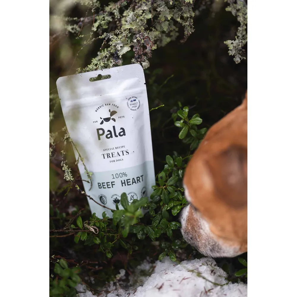 Pala treats 100 % Beef Heart 100 g.