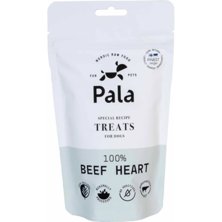 Pala treats 100 % Beef Heart 100 g.