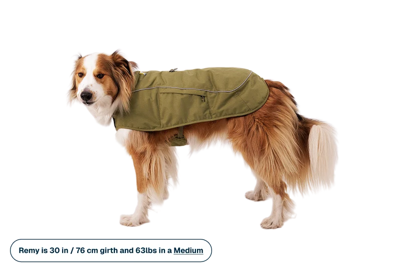 Ruffwear Overcoat Fuse™ Insulated Vest Cedar Green