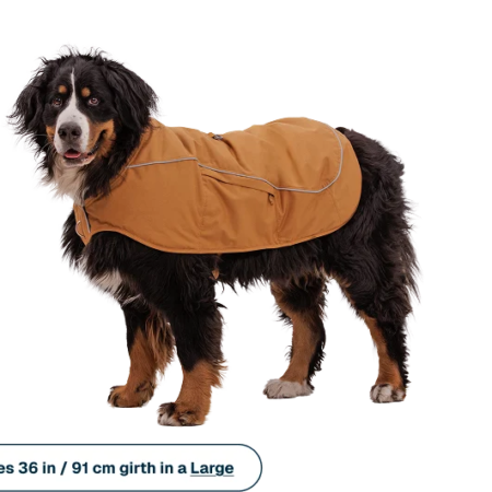 Ruffwear Overcoat Fuse™ Insulated Vest Brown Bear