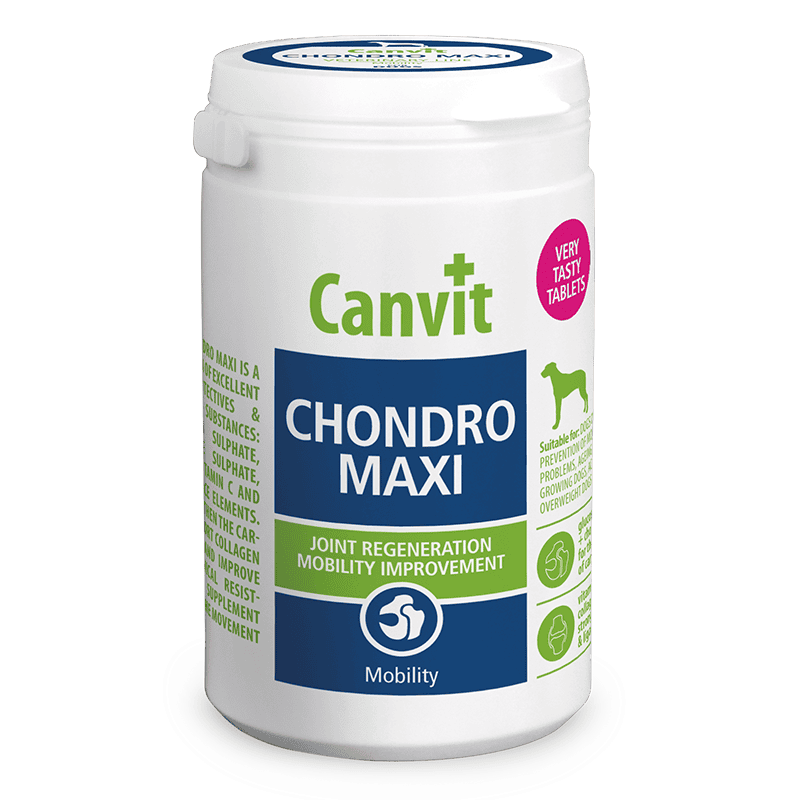Canvit Chondro Maxi – Kosttilskud til større hunde 500 g.