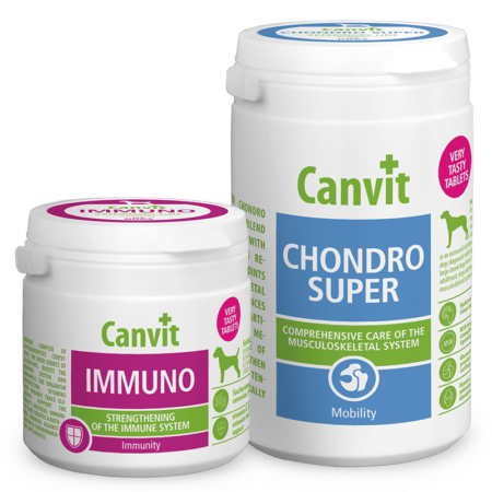 Canvit Chondro Super 230 g. + Canvit Immuno 100 g.