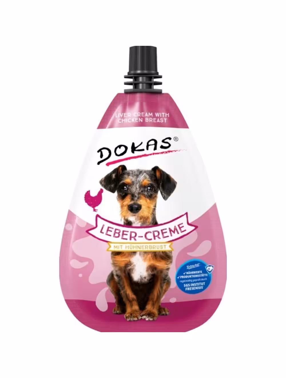 Dokas Levercreme med kylling 85 g.