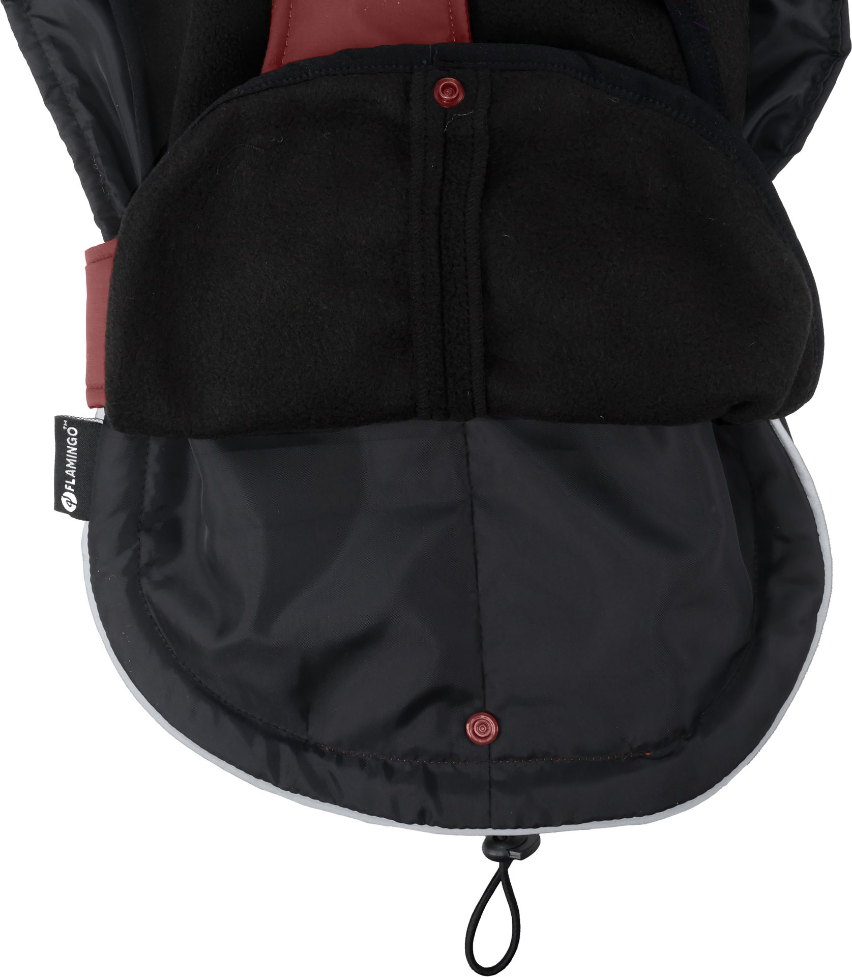 Winter coat Idari Aubergine 40cm