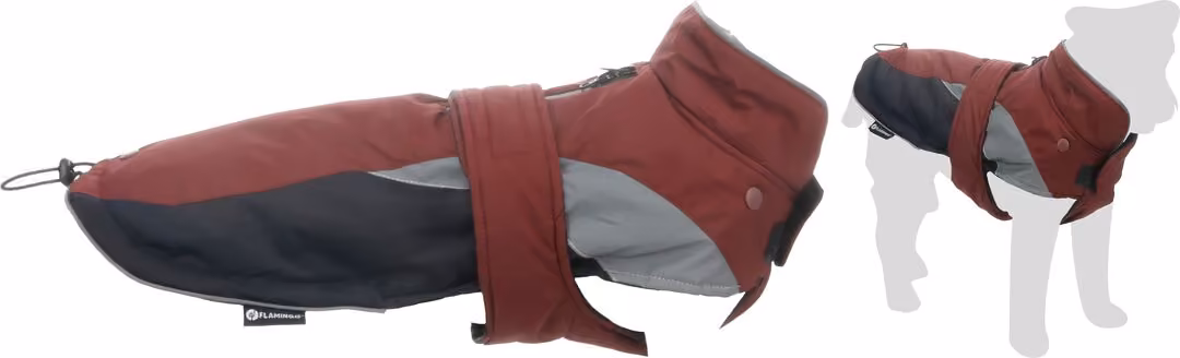 Winter coat Idari Aubergine 40cm