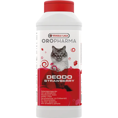 Versele-Laga Oropharma Jordbær deodorant til kattesand 750 g.
