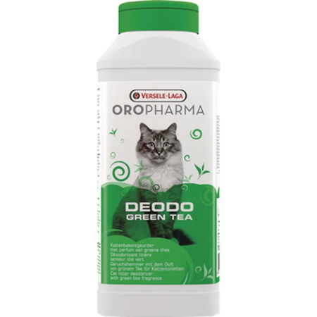 Versele-Laga Oropharma Grøn Te deodorant til kattesand 750 g.