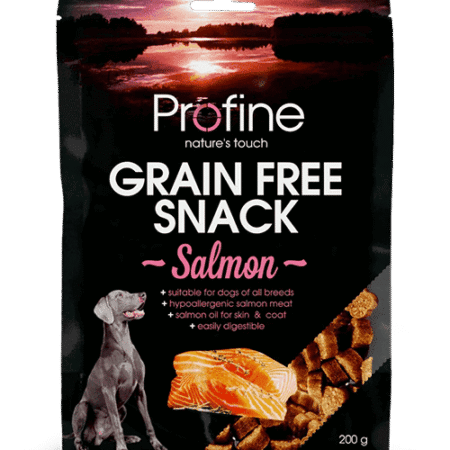 Profine Grain Free Snack – Salmon 200 g.